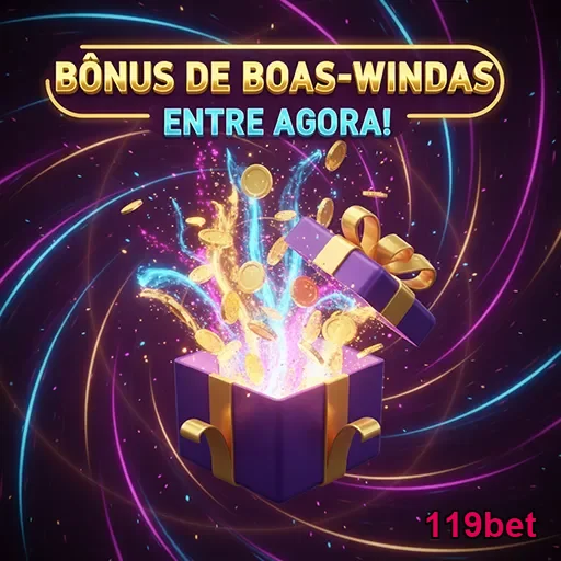 Imagem promocional do 119bet destacando o bônus 06, site de apostas e jogos de azar.