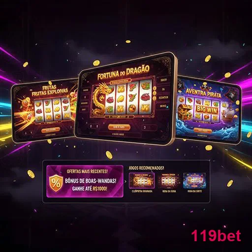 Página inicial do 119bet com destaque para apostas esportivas e jogos de cassino online do site 119bet.